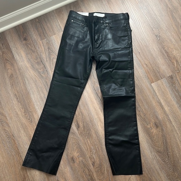 Zara Denim - NWT zara coated jeans size 34